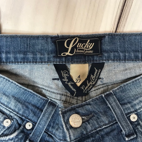 Lucky Brand Bartlett Sweet N Low Jeans 4/27 - Picture 2 of 3